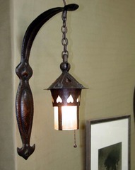 Original Gustav Stickley Wall Sconce